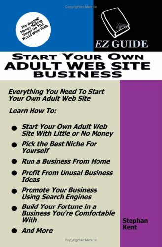 9781411685390: Start Your Own Adult Web Site Business