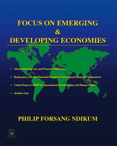 Imagen de archivo de Focus on Emerging Developing Economies a la venta por Big River Books