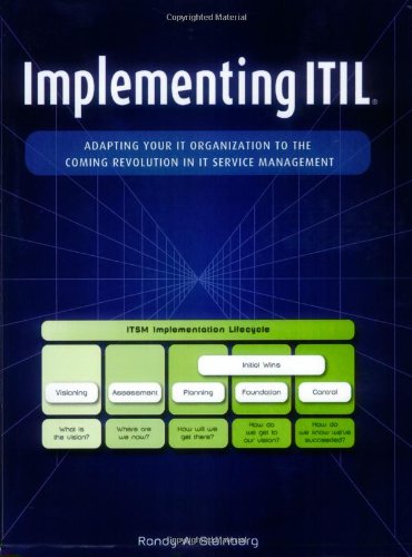 Beispielbild fr Implementing ITIL: Adapting Your IT Organization to the Coming Revolution in IT Service Management zum Verkauf von Wonder Book