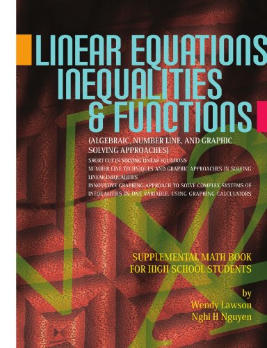 9781412066228: Linear Equations, Inequalities, & Functions