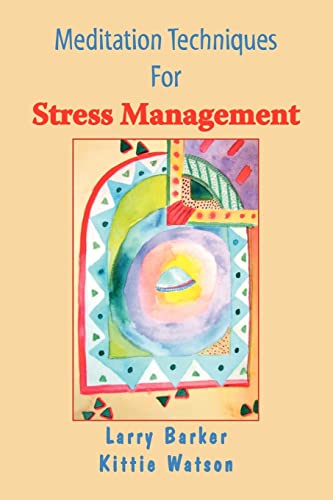 Beispielbild fr Meditation Techniques for Stress Management zum Verkauf von Lucky's Textbooks