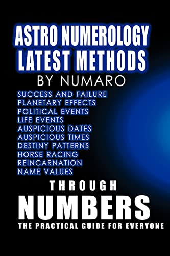 9781412094405: Astro Numerology Latest Methods