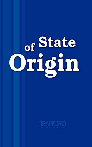 Imagen de archivo de State of Origin a la venta por Chiron Media