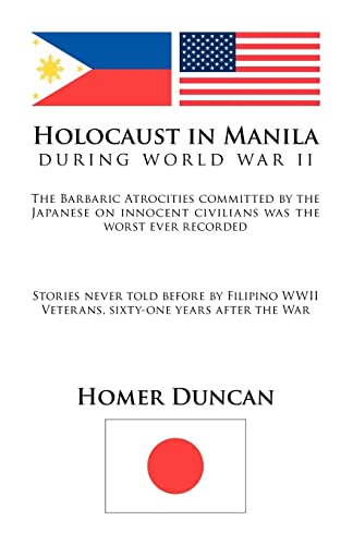 Imagen de archivo de Holocaust In Manila During World War ll a la venta por PBShop.store US