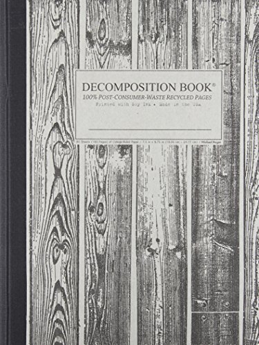 9781412405720: Beachwood Decomposition Book: College-ruled Composition Notebook With 100% Post-consumer-waste Recycled Pages