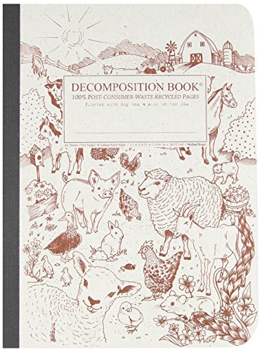 Beispielbild fr Barnyard: College-ruled Decomposition Notebook with 100% post-consumer-waste recycled pages zum Verkauf von BookEnds Bookstore & Curiosities