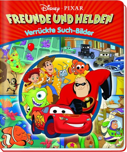 9781412711753: Disney PIXAR Freunde und Helden - Verrckte Suchbilder, Wimmelbild