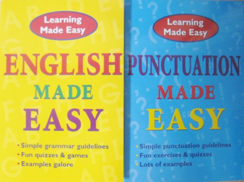 Imagen de archivo de Learning Made Easy [Set of 2] English Made Easy & Punctuation Made Easy a la venta por SecondSale