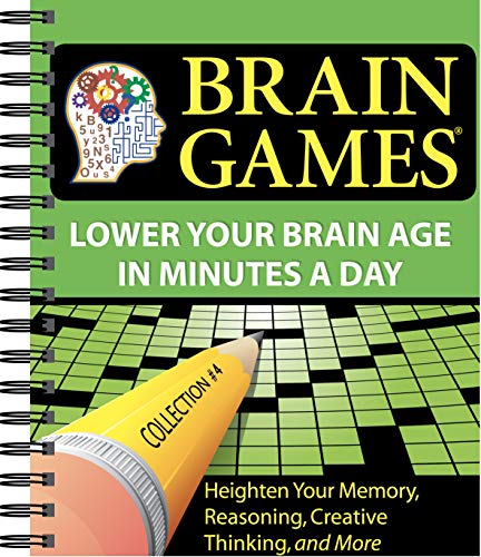 Beispielbild fr Brain Games 4 : Lower Your Brain Age in Minutes a Day zum Verkauf von Better World Books: West