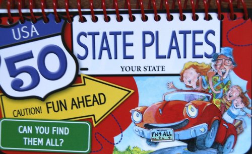 Stock image for 50 State Plates (Can you find them all?) for sale by Wonder Book