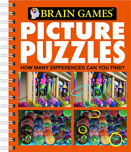 Stock image for Brain Games - Picture Puzzles #5: How Many Differences Can You Find? (Volume 5) for sale by SecondSale