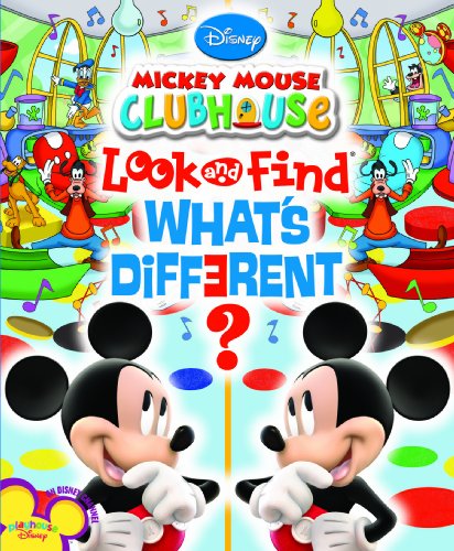 Imagen de archivo de First Look and Find: Mickey Mouse Clubhouse, What s Different? (Disney Mickey Mouse Clubhouse) a la venta por Wonder Book