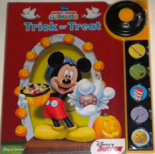 Beispielbild fr Halloween Trick or Treat Disney Mickey Mouse Clubhouse Play A Sound Book & Buttons Doorbell NEW zum Verkauf von SecondSale
