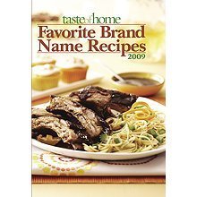 Imagen de archivo de Taste of Home Favorite Brand Name Recipes 2009 a la venta por Better World Books