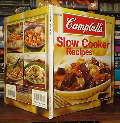 9781412721813: Campbell's Slow Cooker Recipes by Campbell's editors (2009) Hardcover