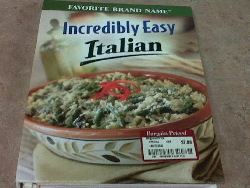 Beispielbild fr Incredibly Easy Italian zum Verkauf von Better World Books