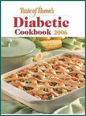 Beispielbild fr Taste of Home's Diabetic Cookbook 2006 zum Verkauf von Better World Books