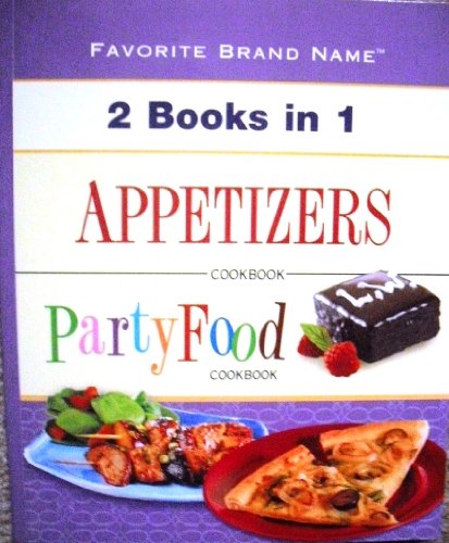 9781412726597: 2 Books in 1. Appetizers & PartyFood