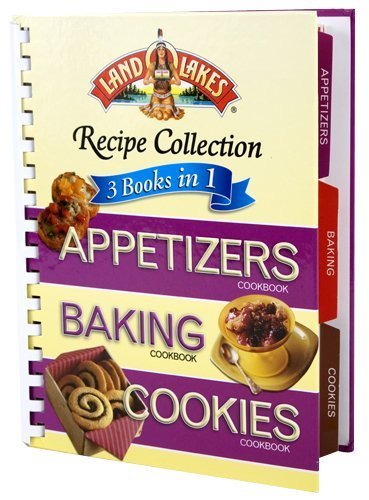 Stock image for Land O Lakes 3 Books in 1: Appetizers, Baking, and Cookies for sale by Hawking Books