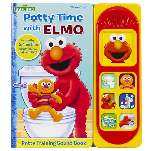 Beispielbild fr Sesame Street: Potty Time with Elmo Potty Training Sound Book zum Verkauf von Better World Books