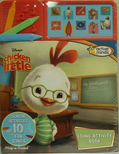 9781412735704: Disney's Chicken Little Sound Activity Book (Crayon Activities and 10 Fun Songs)