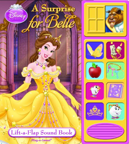 Disney Princess Lift-a-Flap Sound Book: A Surprise for Belle (9781412744546) by Publications International