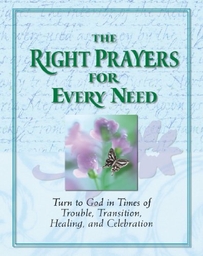 Beispielbild fr The Right Prayers for Every Need (Deluxe Daily Prayer Books) zum Verkauf von Wonder Book