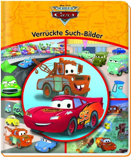 Stock image for Disney PIXAR Cars - Verrckte Suchbilder, Wimmelbild for sale by medimops