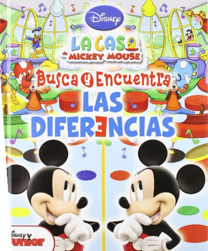 Stock image for BUSCA Y ENCUENTRA LAS DIFERENCIAS.LA CASA DE MICKEY MOUSE for sale by Zilis Select Books