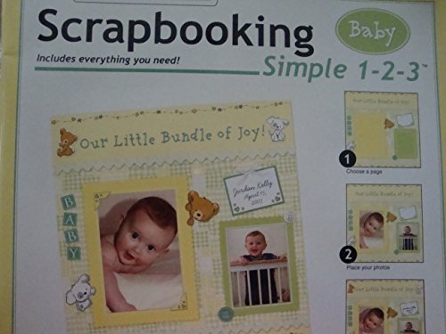 Beispielbild fr Scrapbooking Baby Kit (Simple 1-2-3) zum Verkauf von ThriftBooks-Dallas