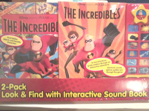 9781412750028: Incredibles Sound Look Find 2 Pack