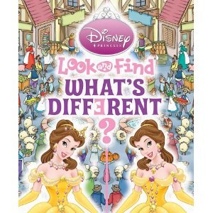 9781412753500: Disney Princess Look and Find: What's Different?