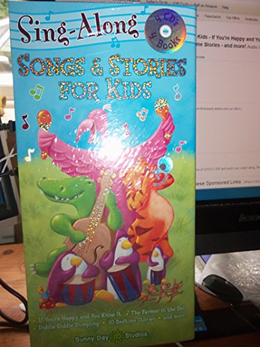 Imagen de archivo de Songs & Stories for Kids - If You're Happy and You Know It - The Farmer in the Dell - Diddle Diddle Dumpling - 10 Bedtime Stories - and more! a la venta por WorldofBooks