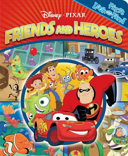 9781412768481: Disney Pixar: Friends and Heroes First Look and Find