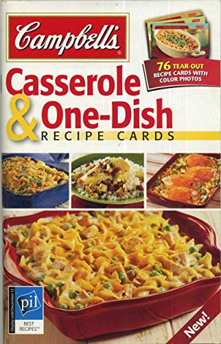 Stock image for Campbell's Casserole & One-Dish Recipe Cards for sale by SecondSale