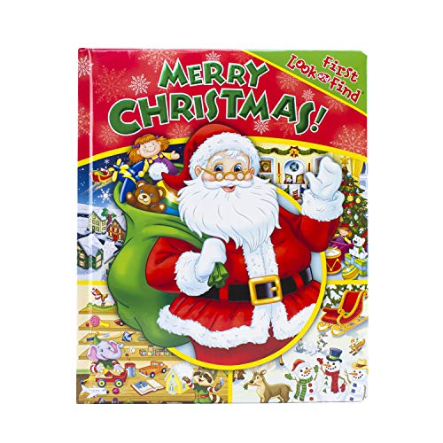 Beispielbild fr Merry Christmas with Santa Claus - First Look and Find - PI Kids zum Verkauf von BooksRun