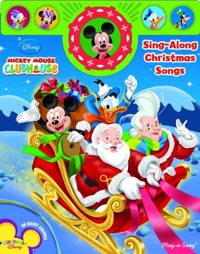 Beispielbild fr Mickey Mouse Clubhouse Sing-Along Christmas Songs zum Verkauf von Wonder Book
