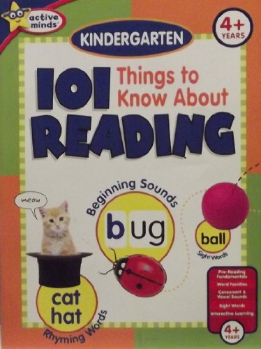 Stock image for Active Minds: 101 Things To Know About Reading (4+ Years) for sale by Wonder Book