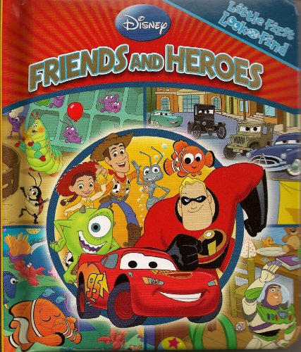 9781412784474: Disney Friends and Heroes (Little First Look and Find)