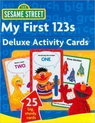 Stock image for Sesame Street My First 123's Deluxe Activity Cards (Sesame Street Series) for sale by -OnTimeBooks-