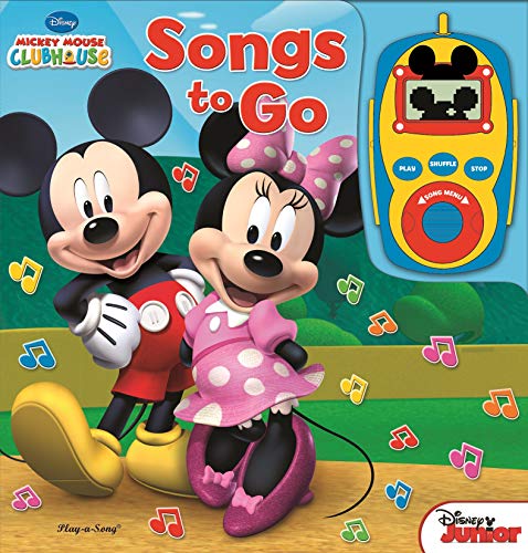 Stock image for Disney - Mickey Mouse and Minnie Mouse Digital Music Player Sound Book - Songs to Go - Play-a-Song - PI Kids for sale by GF Books, Inc.