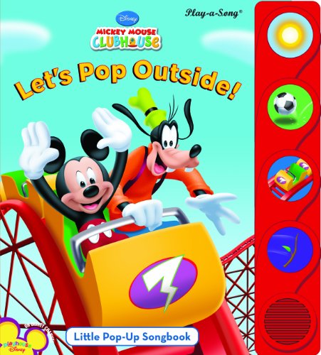 Beispielbild fr Little Pop Up Song Mickey Lets Pop Up Outside (Disney Mickey Mouse Clubhouse) zum Verkauf von Wonder Book