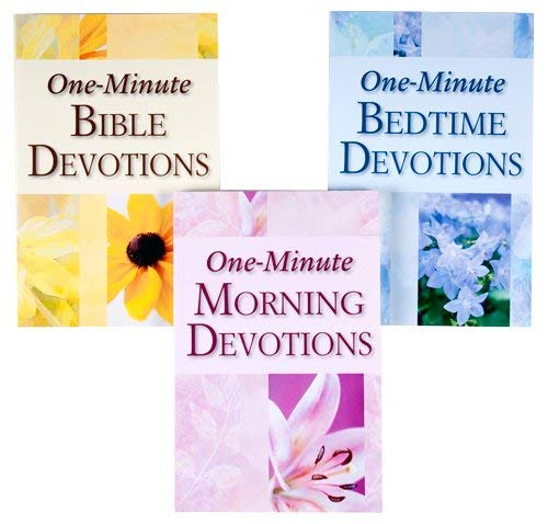 3-Book Library: One-Minute Bible Devotions; One-Minute Morning Devotions; One-Minute Bedtime Devotions (9781412792400) by Marie D. Jones; Christine A. Dallman