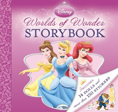 Beispielbild fr Disney Princess Storybook, Paper Dolls, and Stickers zum Verkauf von SecondSale