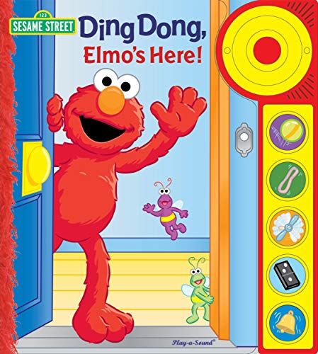 Beispielbild fr Sesame Street - Ding Dong, Elmo's Here! Sound Book - PI Kids (Play-a-sound: Sesame Street) zum Verkauf von Gulf Coast Books