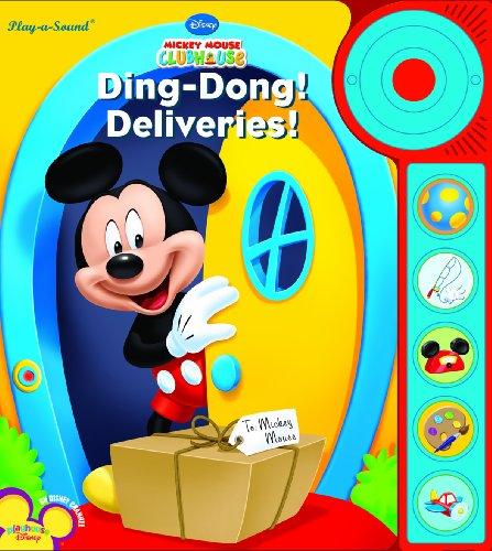 Play-a-Sound: Mickey Mouse Clubhouse, Ding-Dong! Deliveries! (Play-A-Sound Books) (9781412796156) by Editors Of Publications International; Ltd.
