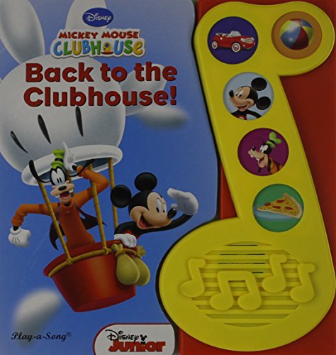 Stock image for Back to the Clubhouse (Play-a-song: Mickey Mouse Clubhouse) for sale by Your Online Bookstore