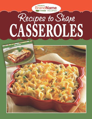 Imagen de archivo de Recipes to Share Casseroles a la venta por Better World Books: West