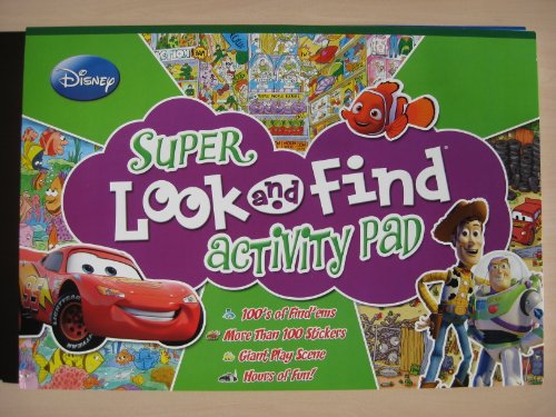 Super Look and Find Pad Disney Pixar (9781412798228) by Publications International, Ltd