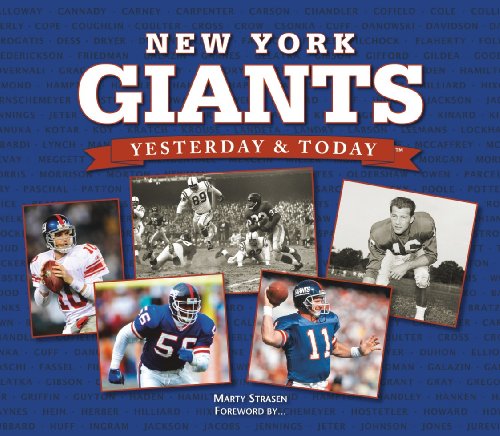 9781412798297: New York Giants Yesterday and Today (Yesterday & Today)